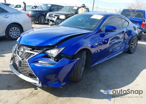 2016 Lexus Rc 350 из США, поврежденный, VIN JTHHE5BC7G5012277